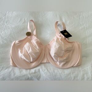 Wacoal | SZ 38G | Pale Pink Perfect Primer Seamless Underwire Bra 855213 | NWT